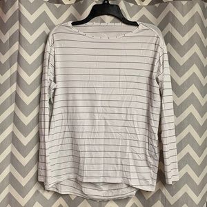 Lululemon long sleeve stripe top